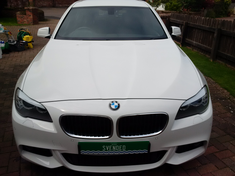 Illustration for article titled REPOST: Today's jaunt, BMW 5 Series, full cleanÂ
